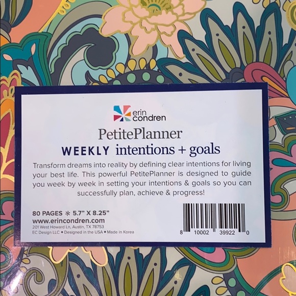 *SOLD*Erin Condren Folio & Petite Journel Bundle - Picture 5 of 6